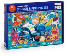 KNYGA Mudpuppy Bookshop Coral Reef 64 Piece Search &amp; Find Puzzle
