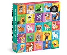 Dėlionė Mudpuppy Bookshop Pawsome Portraits 500 Piece Family Puzzle