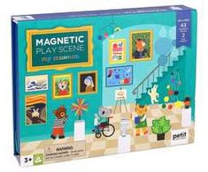 KNYGA Bookshop Mano muziejaus magnetinė žaidimų scena