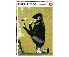 Dėlionė Piatnik Banksy Roller šimpanzė