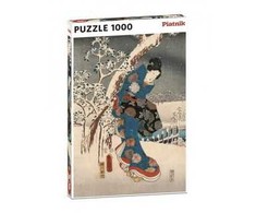 Dėlionė Piatnik Puzzle 1000 – Hiroshige, Pasaka apie Genji PIATNIKO