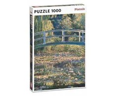 Dėlionė Piatnik galvosūkis 1000 – Monet, Tiltas per tvenkinį PIATNIK