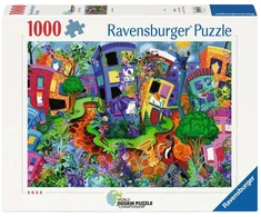 Ravensburger Dėlionė 1000 vnt. - Abstraktus boružėlių pasaulis