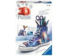 Ravensburger 3D Dėlionė 108 vnt. - "Sneaker Galaxy" sportbatis