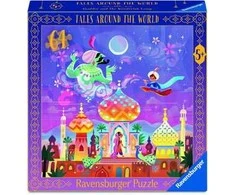 Dėlionė Ravensburger - Aladdin and the Wonderful Lamp 64p (12004207)