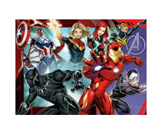 Ravensburger Dėlionė 4x100vnt. - Avengers