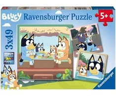 Ravensburger Dėlionė 3x49 vnt. - Bluey