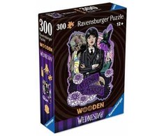 Ravensburger Dėlionė medinė 300 dalių Wednesday