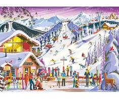 Ravensburger Dėlionė 1000 vnt. - Žiemos kalnų dvasia
