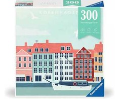 Dėlionė Ravensburger Puzzle Moment 300 Kopenhaga