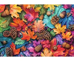 Ravensburger Dėlionė 500 vnt. - Rudens magija