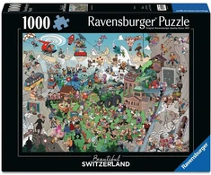 Ravensburger Dėlionė 1000 vnt. - Gražioji Šveicarija