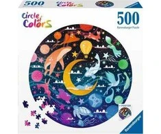Ravensburger Dėlionė 500 vnt. - Spalvų paletė