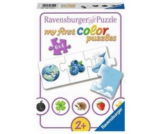 Ravensburger mano pirmosios spalvų dėlionės „Mėlyna“, 6×4 det., nuo 2 m.