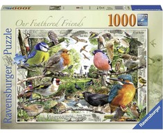 Ravensburger Dėlionė 1000 vnt. - Paukščiai