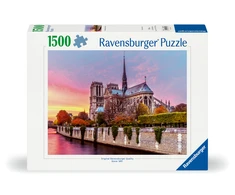 Ravensburger Dėlionė 1500 vnt. - Paryžiaus Dievo Motinos katedra