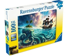 Ravensburger Dėlionė 100 vnt. - Piratų lobis