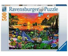 Ravensburger dėlionė „Vėžlys rife“, 500 det.