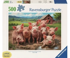 Ravensburger Dėlionė 500 vnt. - Paršiukai