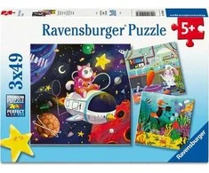 Dėlionė Ravensburger - Mokslo vaikai (12004048)