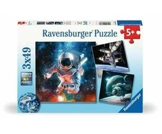 Ravensburger Dėlionė 3x49 vnt. - Kosmosas