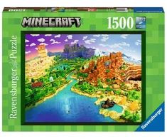 Ravensburger Dėlionė 1500 vnt. - Minecraft