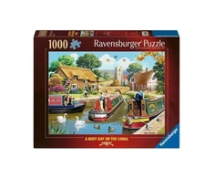 Ravensburger Dėlionė 1000 vnt. - Darbinga diena kanale