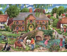 Ravensburger Dėlionė 1000 vnt. - Gyvenimas kaime