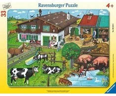 Ravensburger Dėlionė 33 vnt. - Šiukšlių sunkvežimis