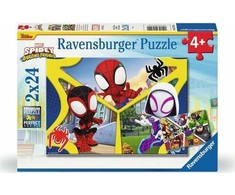 Ravensburger dėlionė 2x24 vnt. - Spidey ir draugai