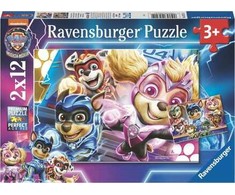 Ravensburger 2 dėlionės „Šunyčiai patruliai“, 2×12 det., nuo 3 m.