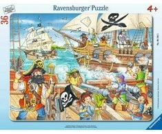 Ravensburger Dėlionė 36 vnt. - Piratai