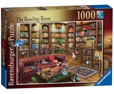 Ravensburger Dėlionė 1000 vnt. - Jauki biblioteka