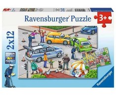 Dėlionė Ravensburger gelbėjimo aplankai veiksme - 2x12 detalių