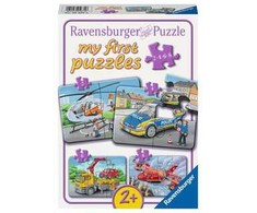 RAVENSBURGER mano pirmoji dėlionė Gelbėtojų transportas, 05631