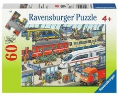 Ravensburger Dėlionė 60 vnt. - Traukinių stotis