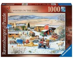 Ravensburger dėlionė „Žiema ūkyje“, 1000 det.