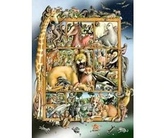 Ravensburger Dėlionė 100 vnt. - Gyvūnai