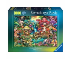 Ravensburger Dėlionė 1000 vnt. - Grybų kaimelis