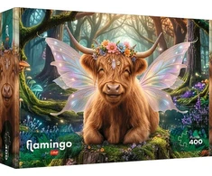Dėlionė 400 vienetų. Flamingas, Treflo svajonių miško gynėjas
