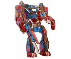 Rappa Medinis 3D dėlionės kostiumas „Woodcraft“