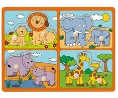 WOODYLAND Puzzle d/najmł.su uchw.egz.zw.91914 19147