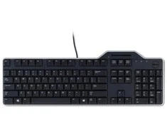 Dell Klaviatūra SMARTCARDREADER KB 813 - Juodas USB QWERTZ