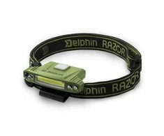 Žibintuvėlis ant galvos Delphin RAZOR USB UC