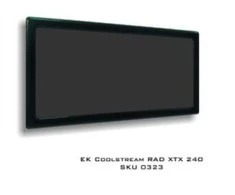 Demciflex dust filter for EKWB Coolstream XTX 240 – juodos spalvos