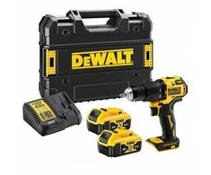 Smūginis suktuvas-gręžtuvas DeWalt DCD709P2T-QW; 18 V; 2x5,0 Ah akum.