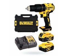 Dewalt Akumuliatorinis smūginis gręžtuvas DCD778M2T-QW, 18V, 2×4Ah