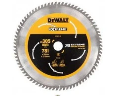 Pjovimo diskas medienai DeWalt; 305x2,16x30,0 mm; Z78; 7°