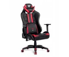Diablo Chairs Diablo X-Ray 2.0 King Size Juodas-Raudona ergonominė kėdė