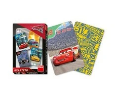 Dino žaidimų kortų kvartetas Cars II